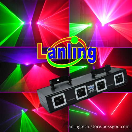 Hot Four Heads DJ Disco Laser Light (L2608)